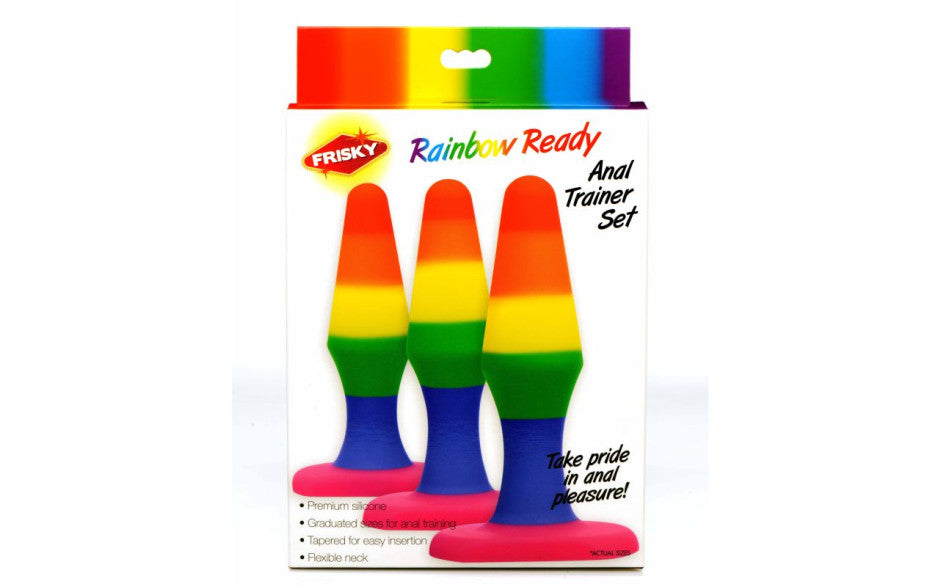 XR Brands Frisky Rainbow Ready Anal Trainer Set XR Brands Main image