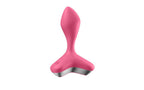Satisfyer Game Changer Waterproof Silicone Vibrating Butt Plug Pink Satisfyer