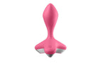 Satisfyer Game Changer Waterproof Silicone Vibrating Butt Plug Pink Satisfyer