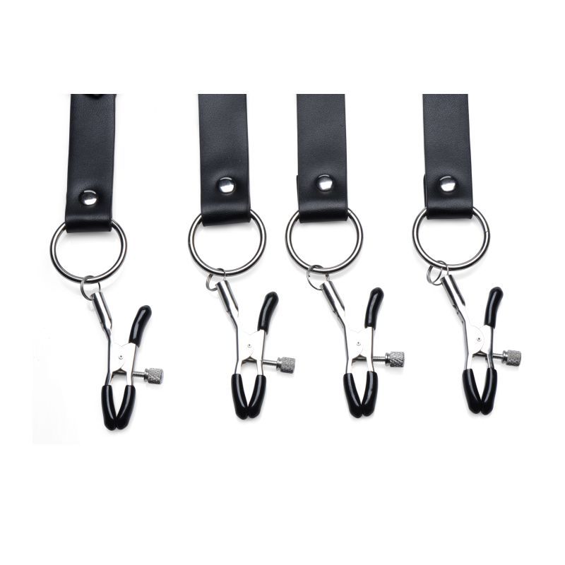Master Series Spread XL Labia Spreader Straps Master Series