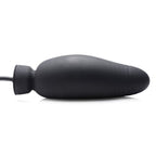 Master Series Dick Spand Inflatable Silicone Dildo Black Master Series