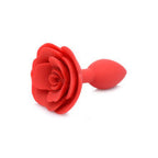 XR Brands Master Series Booty Bloom Silicone Rose Anal Plug Red XR Brands