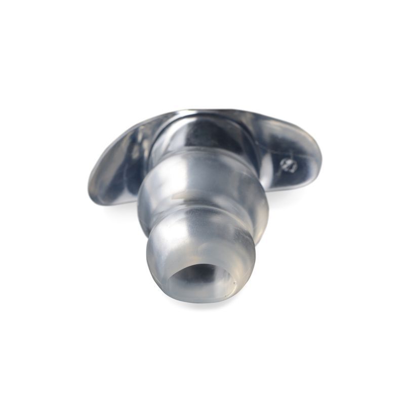 Master Series Clear View Hollow Anal Plug Secondary image