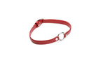 XR Brands Master Series Sex Pet Leather Choker BDSM Collar With Silver Ring