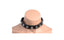 XR Brands Master Series Bling Vixen Leather Choker Collar With Rhinestones