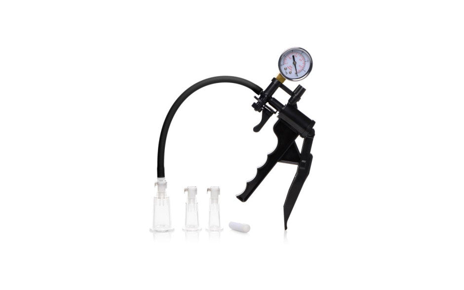 XR Brands Size Matters Clitoral Pumping System Clear XR Brands