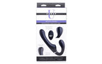 XR Brands Strap U Mighty Rider 10X Strapless Strap On Black With Remote XR Brands