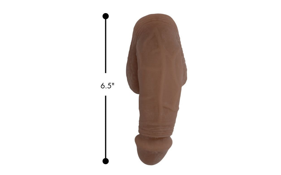 XR Brands Strap U Large Bulge Soft Packer Realistic Dildo Light Secondary image