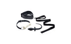 XR Brands Tailz Puppy Play Set Includes Gag Plug & Collar Black XR Brands