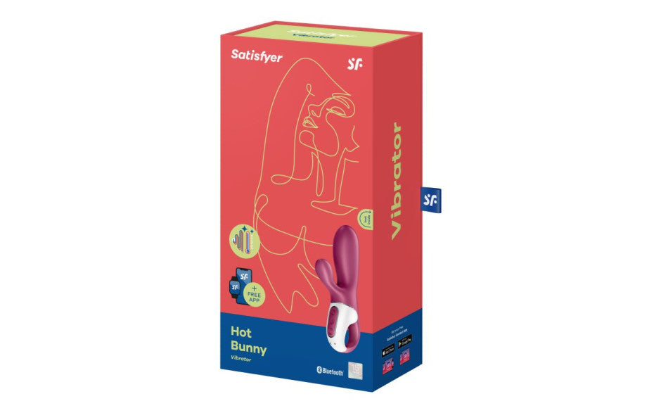 Satisfyer Hot Bunny App Controlled Rabbit Style Clitoral & G Spot Massager Satisfyer Main image