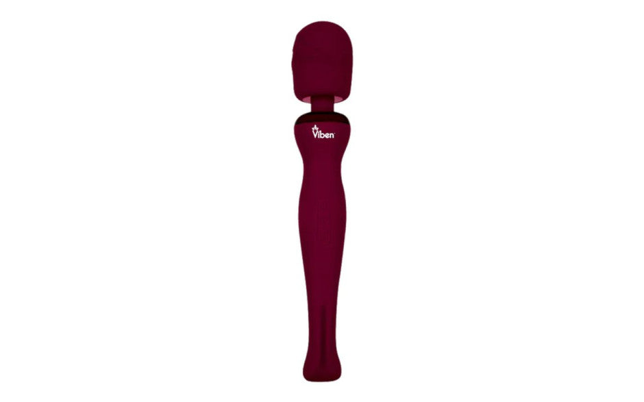 Viben Sultry Rechargeable Body Wand Massager Ruby Viben