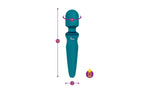 Viben Fierce Rechargeable Vibrating Wand Massager Ocean Viben