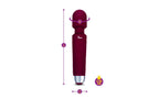 Viben Tempest Rechargeable Body Wand Massager Ruby Viben