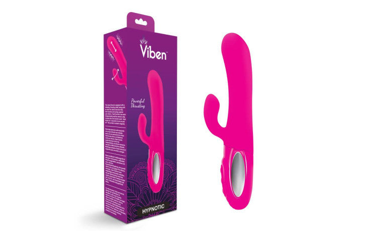 Viben Hypnotic Thrusting Rabbit Vibrator With Swinging Clit Stimulator Viben