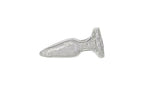 BMS Factory Pillow Talk Fancy Luxurious Glass Anal Plug With Clear Gem BMS Factory