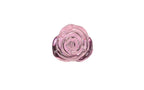 BMS Factory Pillow Talk Rosy Luxurious Glass Anal Plug With Clear Gem BMS Factory