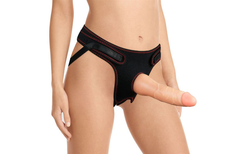 Lovetoy Ingen Easy Strap On Dildo Set Flesh 19cm Lovetoy Main image