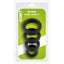 Brutus Big Bulge Silicone Cock Ring 4 Piece Set Brutus