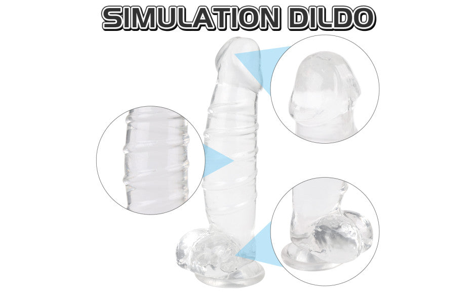 S Hande Denny Dong With Balls XXL Clear S-Hande