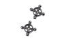 ToyFA Metal Silver Metal Nipple Clamp 2 Piece ToyFA