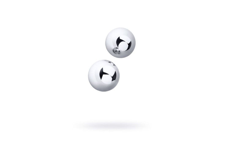 ToyFA Metal Silver Metal Vaginal Balls 2 Piece 3cm ToyFA Main image
