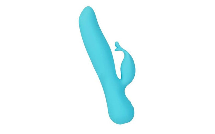 BMS Factory Swan The Kissing Rechargeable Rabbit Vibrator Blue BMS Factory Main image