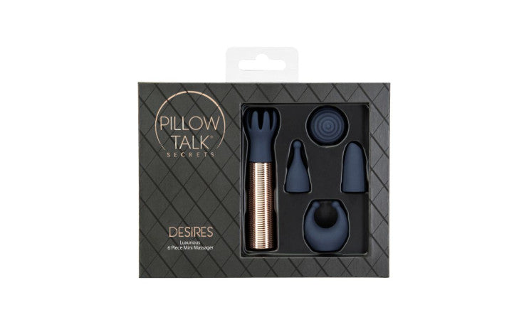 BMS Factory Pillow Talk Desires Massager Set 6 Piece BMS Factory Main image