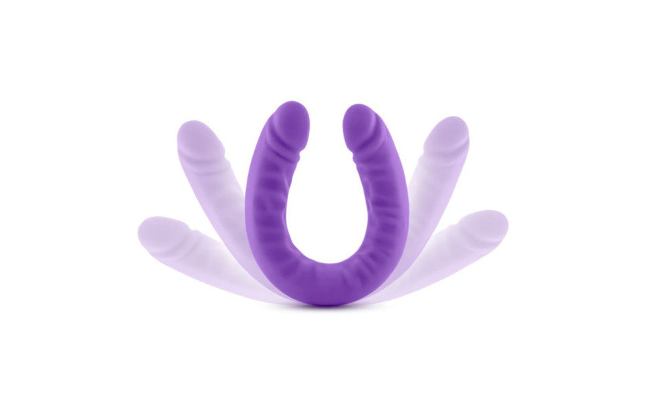 Blush Novelties Ruse Silicone Slim Double Ender Realistic Dong 18 Inch