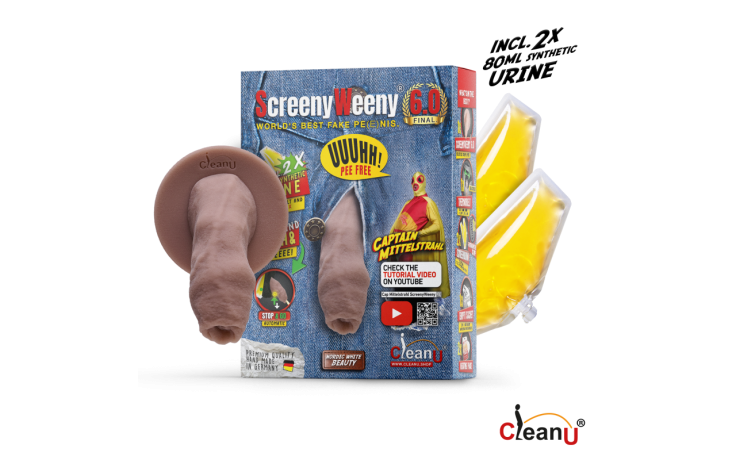 Screeny Weeny 6.0 Uncut Fake Penis Screeny Weeny