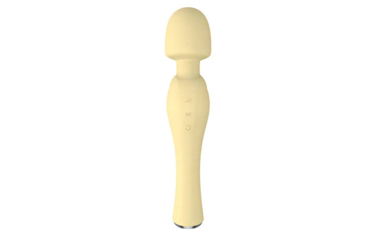 Drywell Blossom Vibrating Body Wand Massager Yellow Drywell
