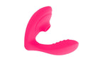 Shibari Beso Plus Air Pulse G Spot & Clitoral Vibrator Pink Shibari