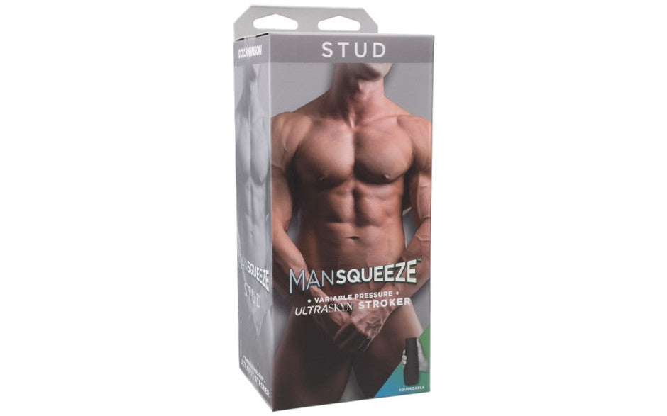 Doc Johnson Man Squeeze Stud UltraSkyn Male Stroker Ass Vanilla Secondary image