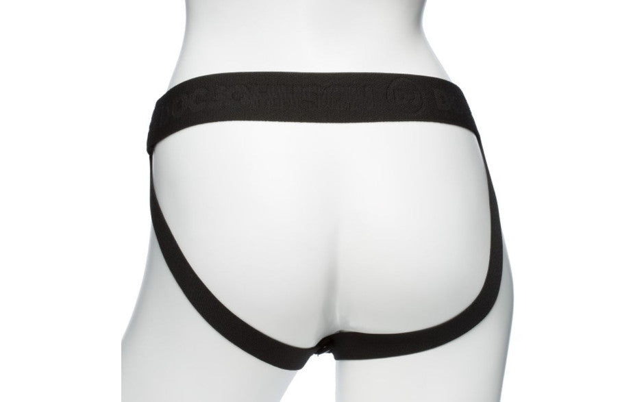 Doc Johnson Body Extensions Be Ready Hollow Silicone Strap On Set 4 Piece Doc Johnson