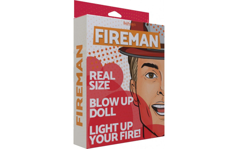 Hott Products Fireman Inflatable Blowup Love Doll Secondary image
