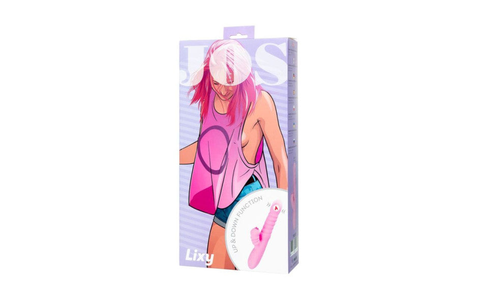 JOS Lixy Heating & Rotating Petal Tickler Rabbit Vibrator JOS