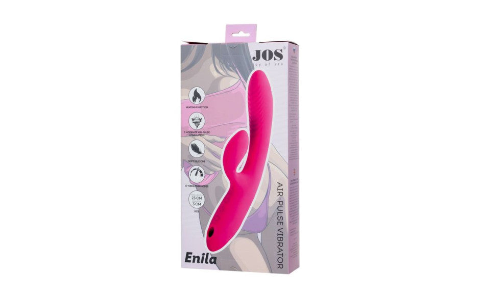 JOS Enila Dual Ended Stimulator Rabbit Vibrator JOS