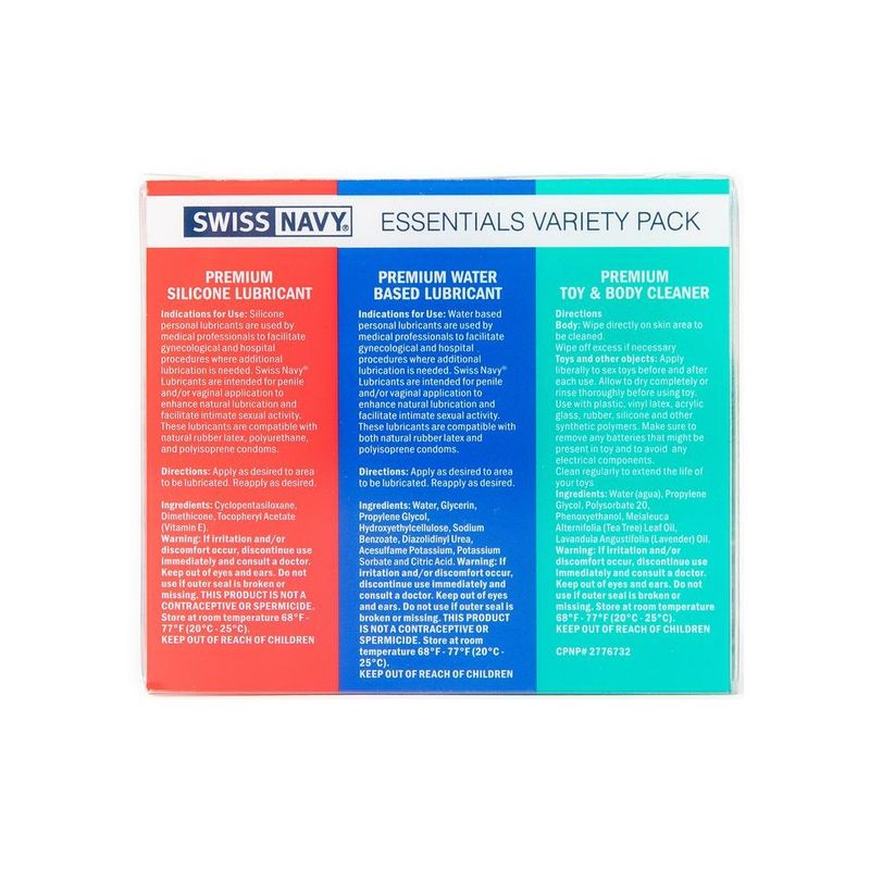 Swiss Navy Essentials Lubricant Travel Kit 30ml Secondary image