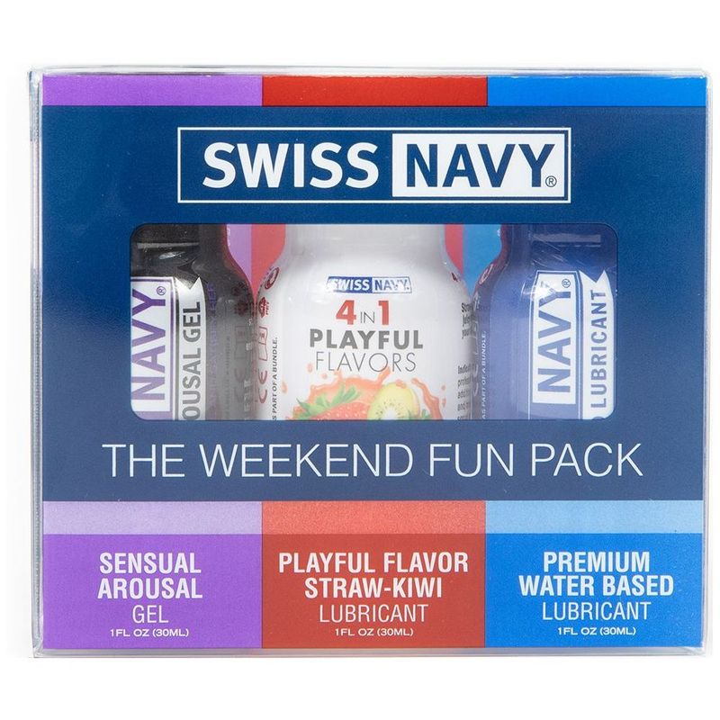 Swiss Navy Weekend Fun Pack Lubricant Swiss Navy Main image