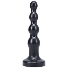 Tantus Ripple Anal Beads & Dildo Large Onyx Main image