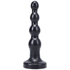 Tantus Ripple Anal Beads & Dildo Large Onyx