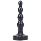 Tantus Ripple Anal Beads & Dildo Large Onyx