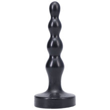 Tantus Ripple Anal Beads & Dildo Large Onyx