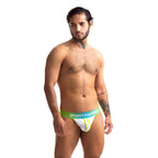 Sport Fucker Jersey Jock Green / White Sport Fucker