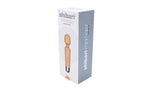 Shibari Mini Halo Wireless 20X Vibrating Body Wand Massager Peach Shibari