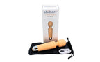 Shibari Mini Halo Wireless 20X Vibrating Body Wand Massager Peach Shibari