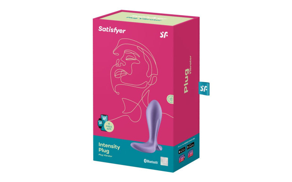 Satisfyer Intensity App Control Anal Pleasure Plug Purple Satisfyer