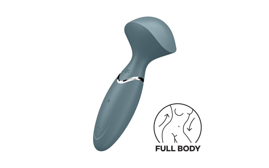 Satisfyer Mini Wand er 12 Function Personal Massager Grey Satisfyer