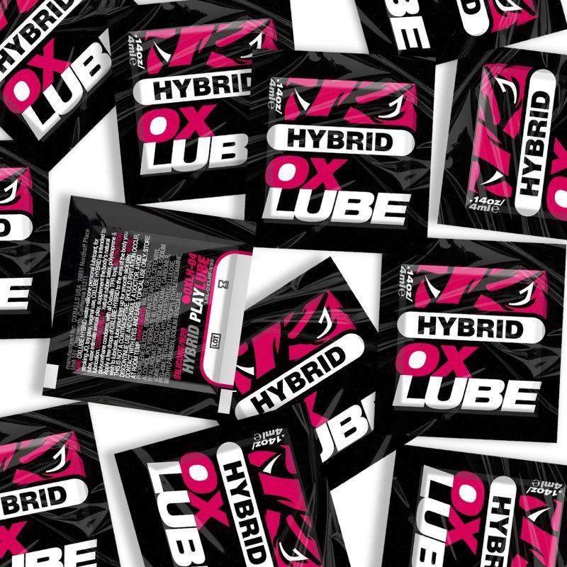 OxBalls FormulaOX HYBRID OXLube 50 Pk Sachets OxBalls