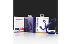 Arosum VibraDuo Vibrating Anal Probe & Perineum Stimulator With Cock Ring Arosum