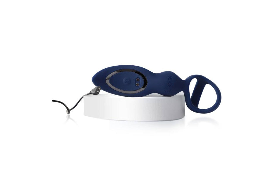 Arosum Ring n Rear Dual Thrusting Anal Probe With Cock Ring & Remote Secondary image